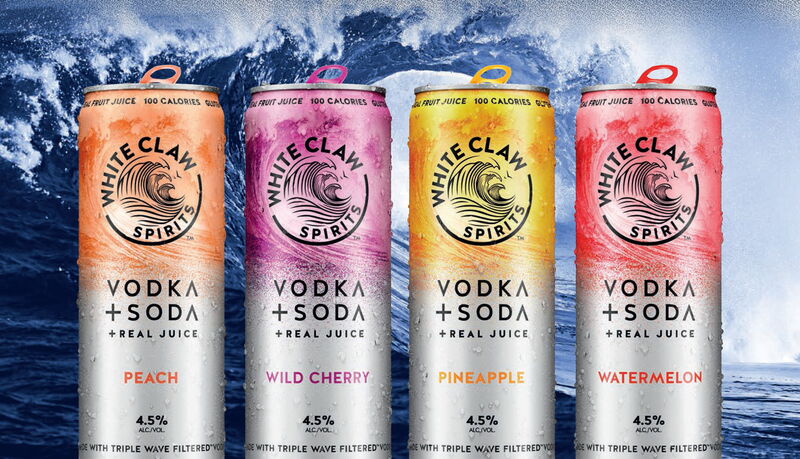 White Claw - Vodka and Soda in cans